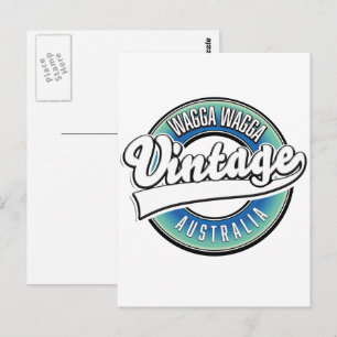 Wagga Wagga australia. Postcard