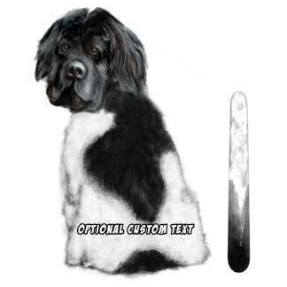 Wagging Wiper Landseer Newfoundland Dog Sticker