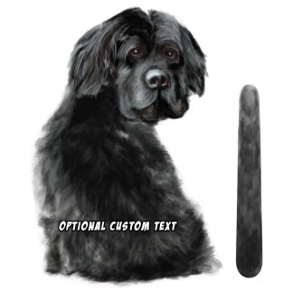 Wagging Wiper Newfoundland Dog Car Decal Sticker