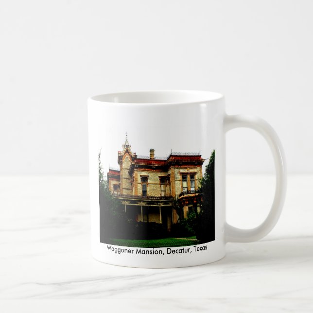 Waggoner Mansion, Decatur, Texas Coffee Mug (Right)