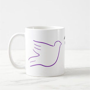 Waging Peace Dove mug