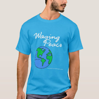 Waging Peace Earth dark t-shirt