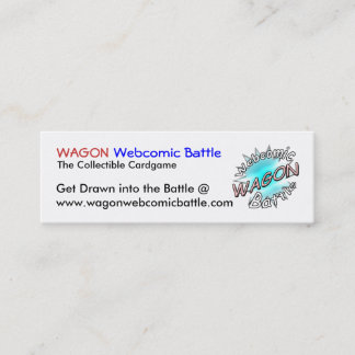 WAGON Webcomic Battle Cards