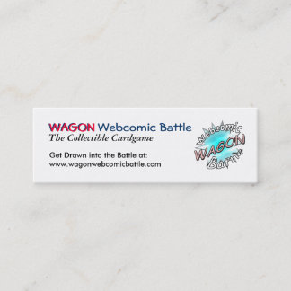 WAGON webcomic Battle Stick Cards