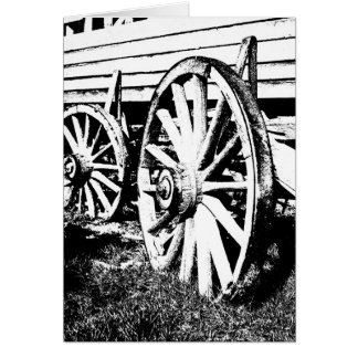 Wagon wheel cards
