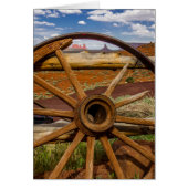 Wagon wheel close up, Arizona (Front)