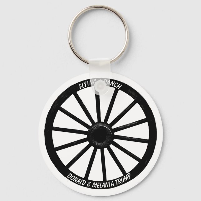 WAGON WHEEL-KEYCHAIN KEYCHAIN (Front)