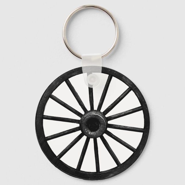 WAGON WHEEL-KEYCHAIN KEYCHAIN (Front)