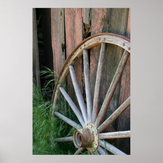 Wagon Wheel Poster