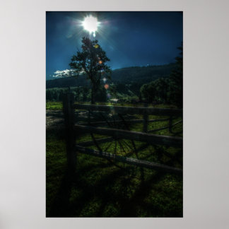 Wagon Wheel Poster