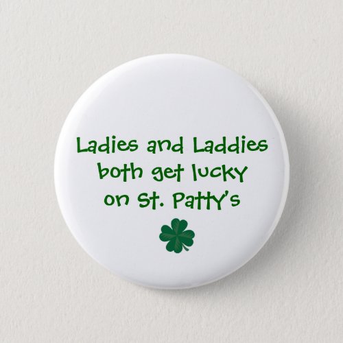 WagsToWishes_Ladies and Laddies on St Pattys Button
