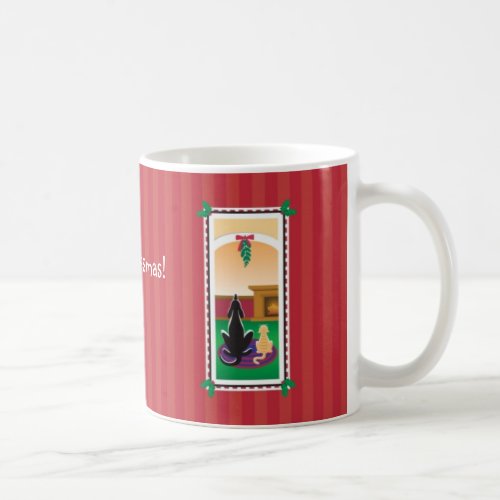 WagsToWishes_Mistletoe Merry Kissmas wrap mug