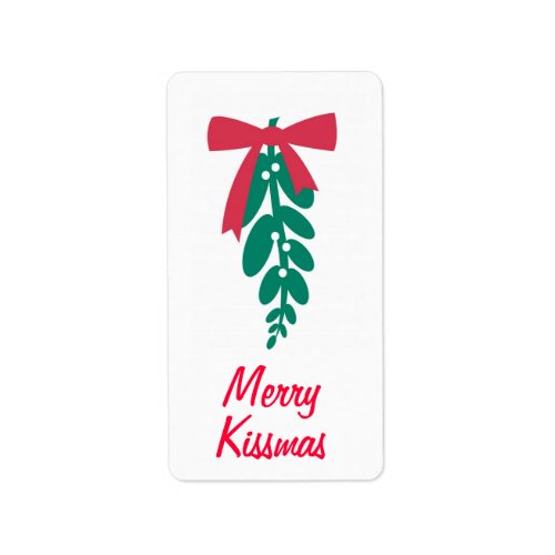 WagToWishes _Mistletoe Merry Kissmas gift tag