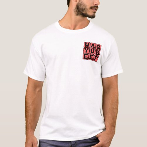 Wagyu Beef Japanese Cow T_Shirt