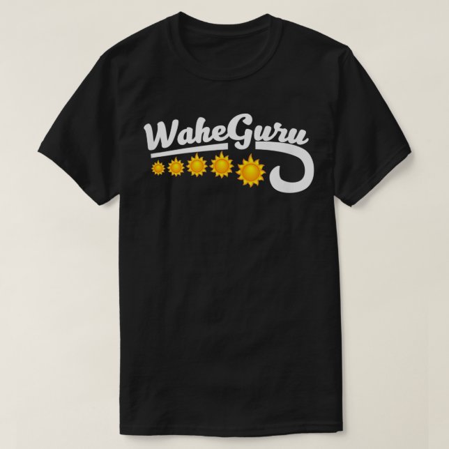 Waheguru  Sat Nam  Kundalini  T-Shirt (Design Front)
