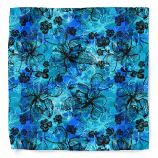 Wahine Lace Hawaiian Orchid Bandana