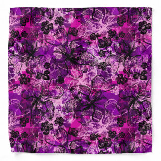 Wahine Lace Hawaiian Orchid Bandana