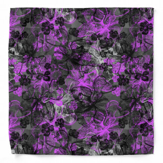 Wahine Lace Hawaiian Orchid Bandana