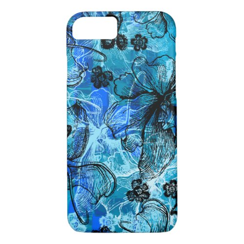 Wahine Lace Hawaiian Orchid iPhone 87 Case