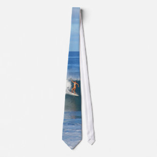 Wahine Shows Cool at Point Panic Neck Tie