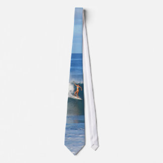 Wahine Shows Cool at Point Panic Neck Tie