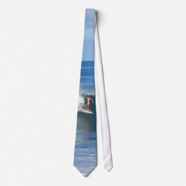 Wahine Shows Cool at Point Panic Neck Tie (Front)