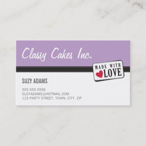 Customizable WAHM BUSINESS CARDS :: made with love 4