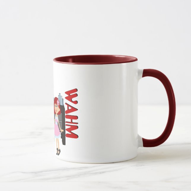WAHM (Work At Home Mom) Mug (Right)