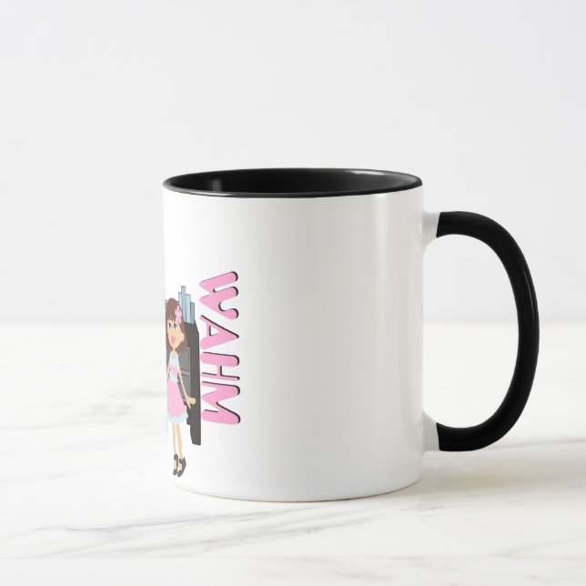 WAHM (Work At Home Mom) Mug (Right)