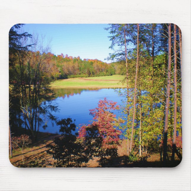 wahoo fall full color mouse pad (Front)