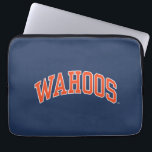 WAHOOS LAPTOP SLEEVE<br><div class="desc">Check out these Virginia Cavaliers designs! Show off your Virginia Cavaliers pride with these new University products. These make the perfect gifts for the Virginia student,  alumni,  family,  friend or fan in your life. All of these Zazzle products are customizable with your name,  class year,  or club. Go Wahoos!</div>