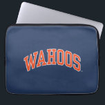 WAHOOS LAPTOP SLEEVE<br><div class="desc">Check out these Virginia Cavaliers designs! Show off your Virginia Cavaliers pride with these new University products. These make the perfect gifts for the Virginia student,  alumni,  family,  friend or fan in your life. All of these Zazzle products are customizable with your name,  class year,  or club. Go Wahoos!</div>