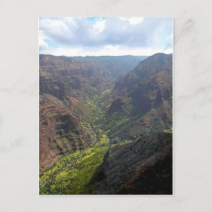 Waiamea Canyon Kauai Postcard