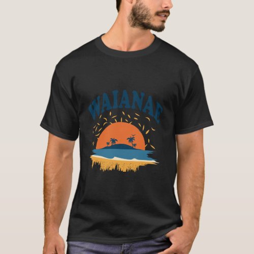 Waianae T_Shirt Retro Vintage Shirt Gift Men Women