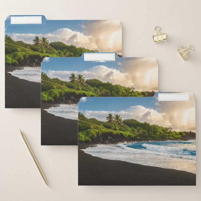 Waianapanapa Beach File Folder (Set)