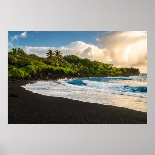 Waianapanapa Beach Poster