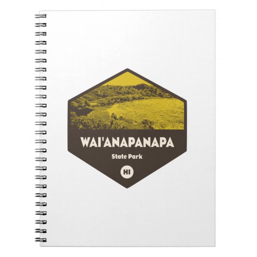 Waianapanapa State Park Hawaii Notebook