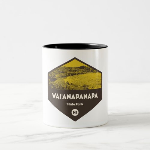 Waianapanapa State Park Hawaii Two_Tone Coffee Mug