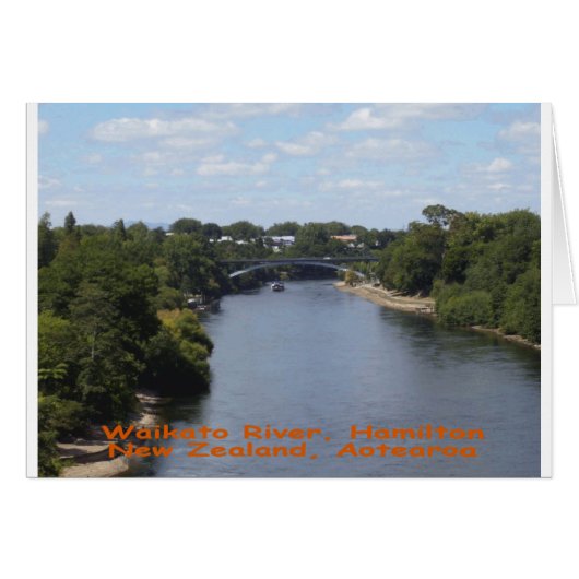 Waikato River, Hamilton Cards (Front Horizontal)