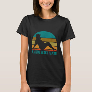 Waikiki Beach Hawaii Humor Funny Drinking Adult Jo T-Shirt