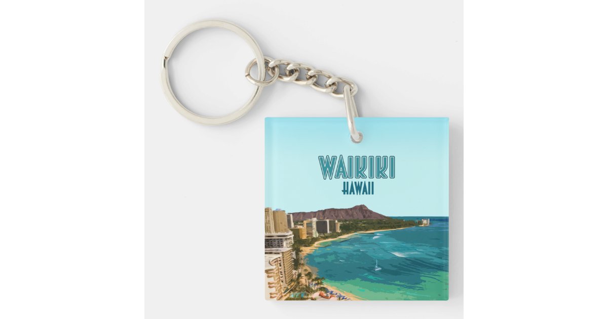 Hawaii Vibes Keychain / Dog Charm