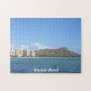 Waikiki Beach Jigsaw Puzzle