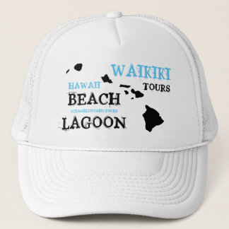WAIKIKI BEACH LAGOON TOURS TRUCKER HAT