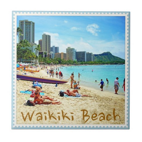 Waikiki Beach Tile