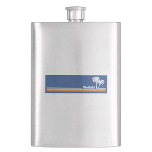 Waikiki, Hawaii Flask