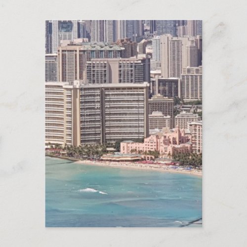 Waikiki Hawaii Postcard