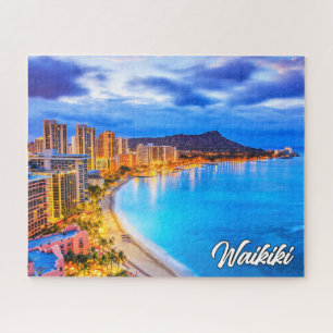 Waikiki, Hawaii, United States Jigsaw Puzzle