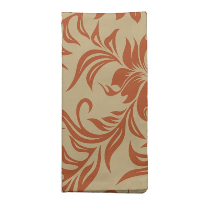 Waikiki Hibiscus Hawaiian Dinner Napkins (Folded)