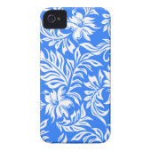 Waikiki Hibiscus Hawaiian iPhone 4 Cases (Back)