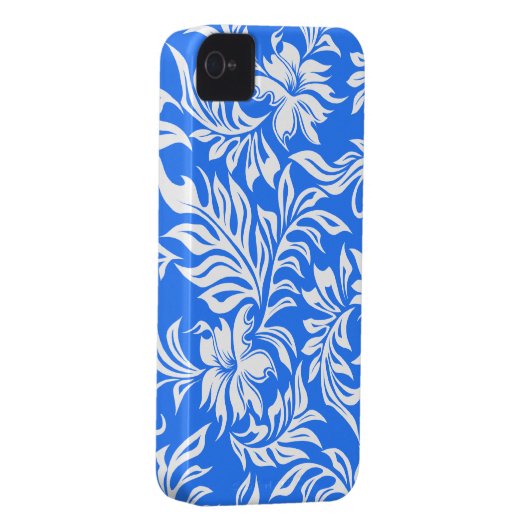 Waikiki Hibiscus Hawaiian iPhone 4 Cases (Back/Right)